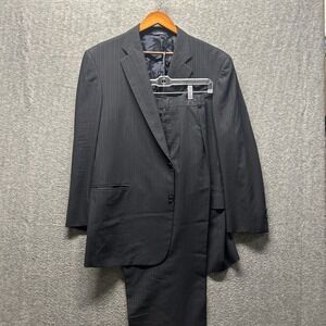 Brooks Brothers BrooksCool Navy Pin Stripe 2 Piece Suit 42R 35x28 Pants